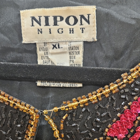 Vintage hand-beaded cardigan - Picture 5 of 5